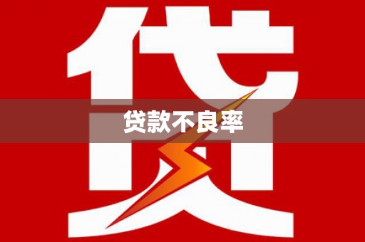 枣庄贷款不良率
