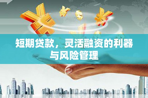 枣庄短期贷款，灵活融资的利器与风险管理