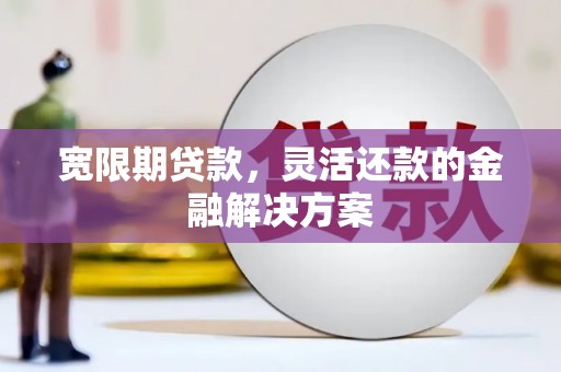枣庄宽限期贷款，灵活还款的金融解决方案