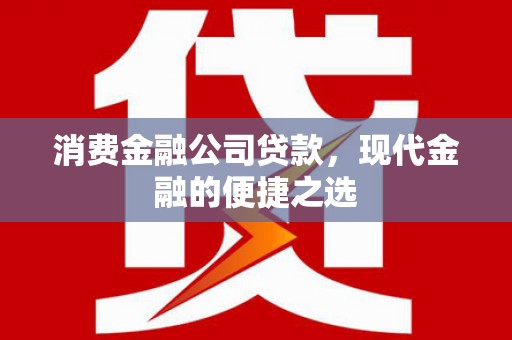 枣庄消费金融公司贷款，现代金融的便捷之选