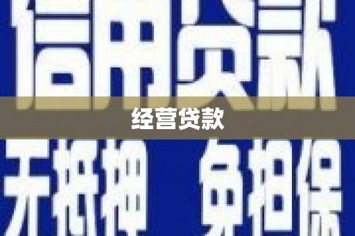 枣庄经营贷款